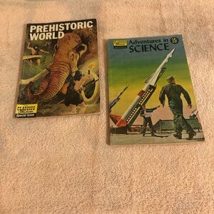 Vintage Classics Illustrated Special Issue Adventures in Science & Prehistoric
